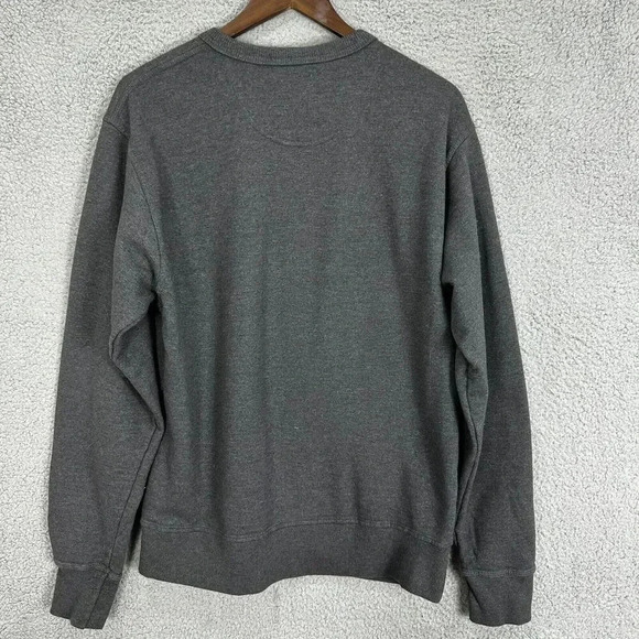 Champion Sweatshirt Mens Medium Gray‎ Pullover Logo Outdoors Gorpcore Dadcore - Picture 6 of 6